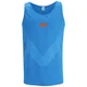 Myprotein мъжки потник Racer Back Runnig Vest - Син