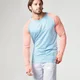 MyProtein Men’s Loose Fit Training Top - Blue & Orange