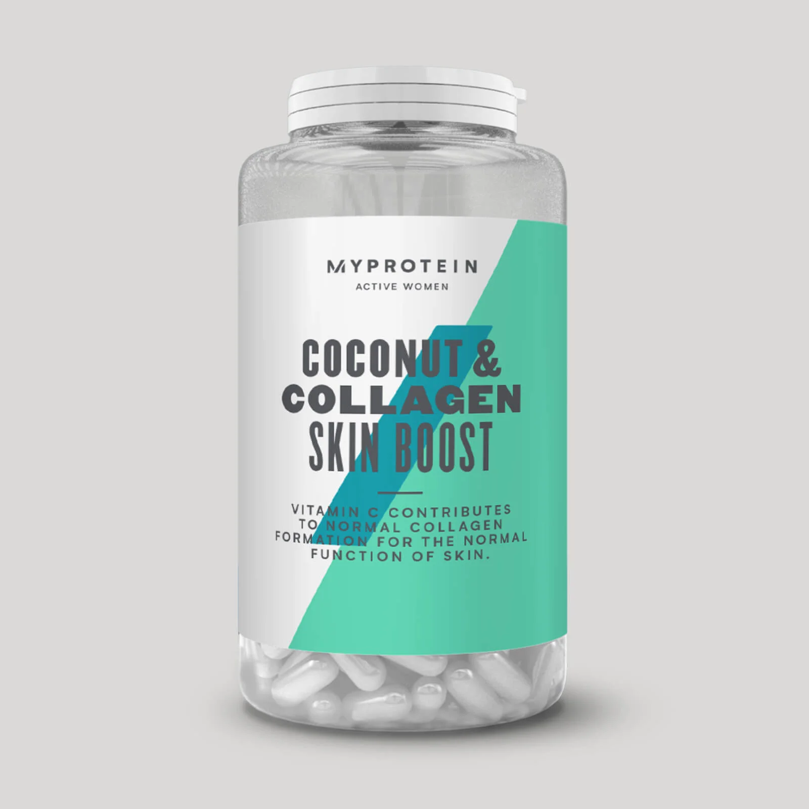 Кокос & Колаген подкрепа за кожата - 180Капсули - Без вкус Изображение 1