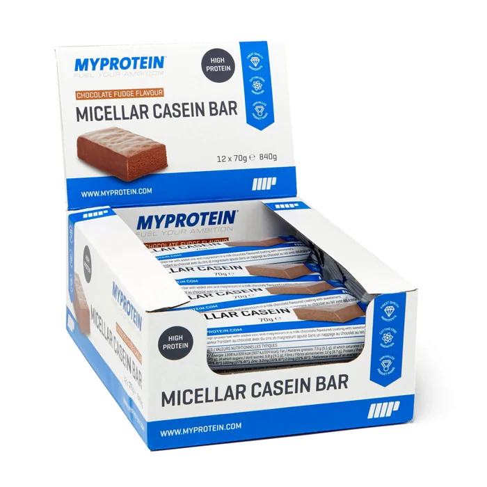 Бавноусвоим протеинов бар с казеин