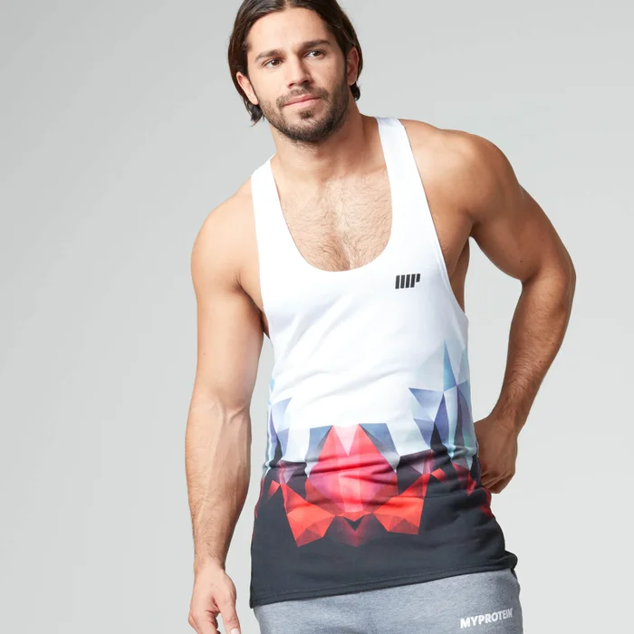 Digital Geo Print Stringer Потник