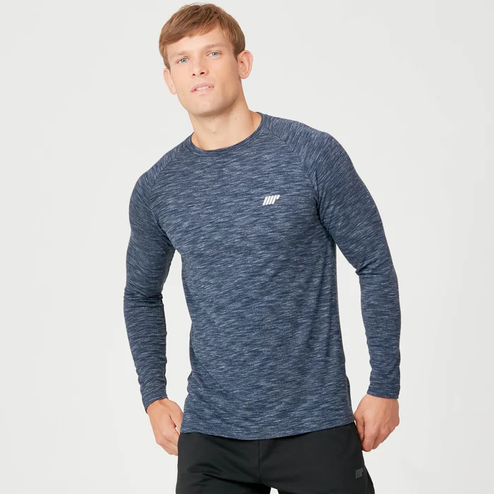 Performance Long Sleeve T-Shirt - Charcoal Marl