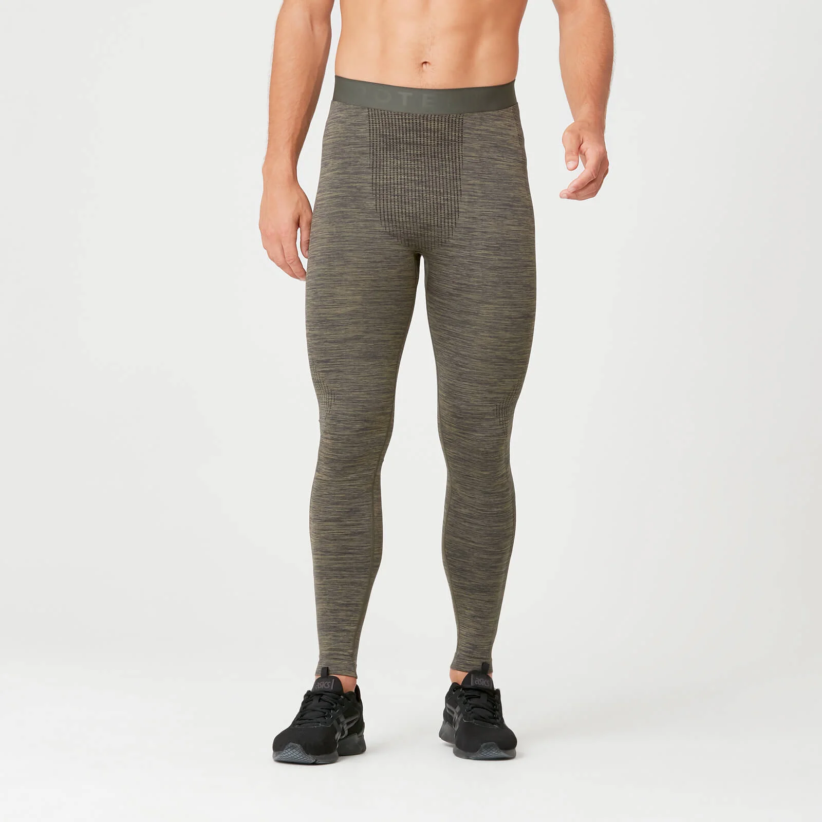 MP Men's Seamless Tights - Light Olive - XS Изображение 1