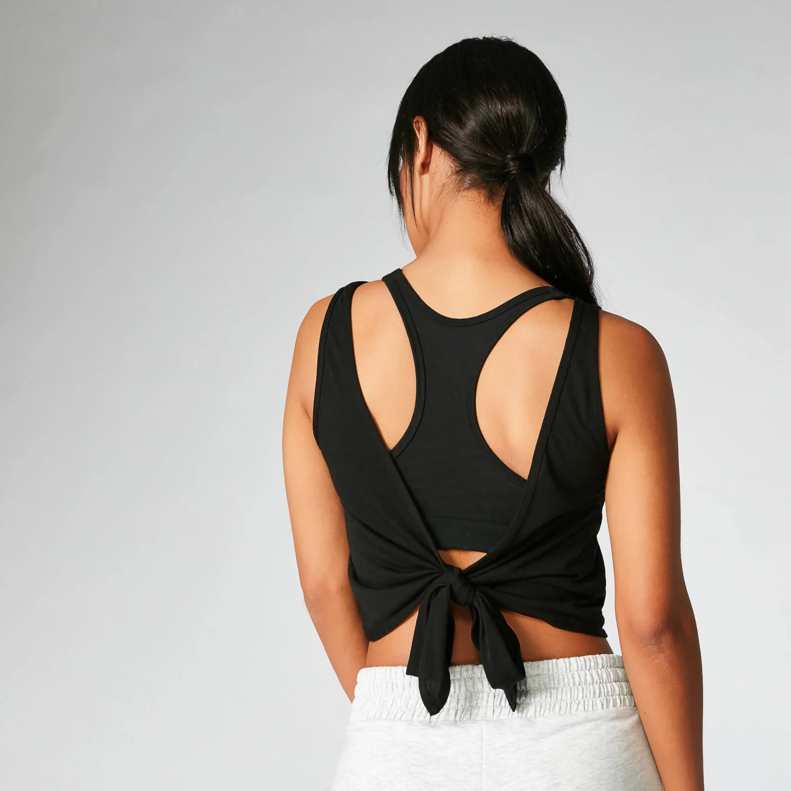 MP Tie-Up Vest - Black - XS Изображение 1