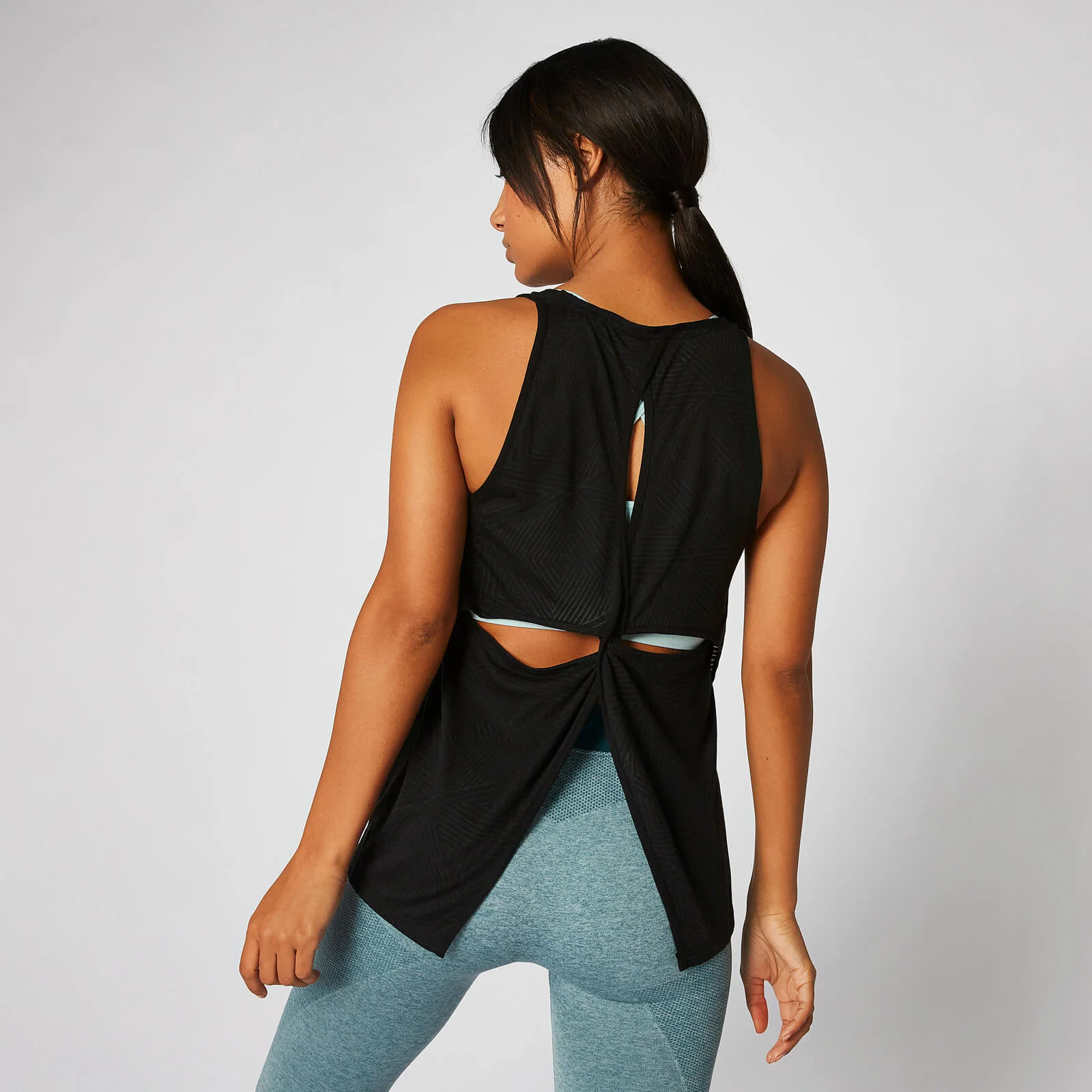 Bliss Burnout Vest - Black - XS Изображение 1