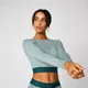 MP Inspire Seamless Crop Top - Teal