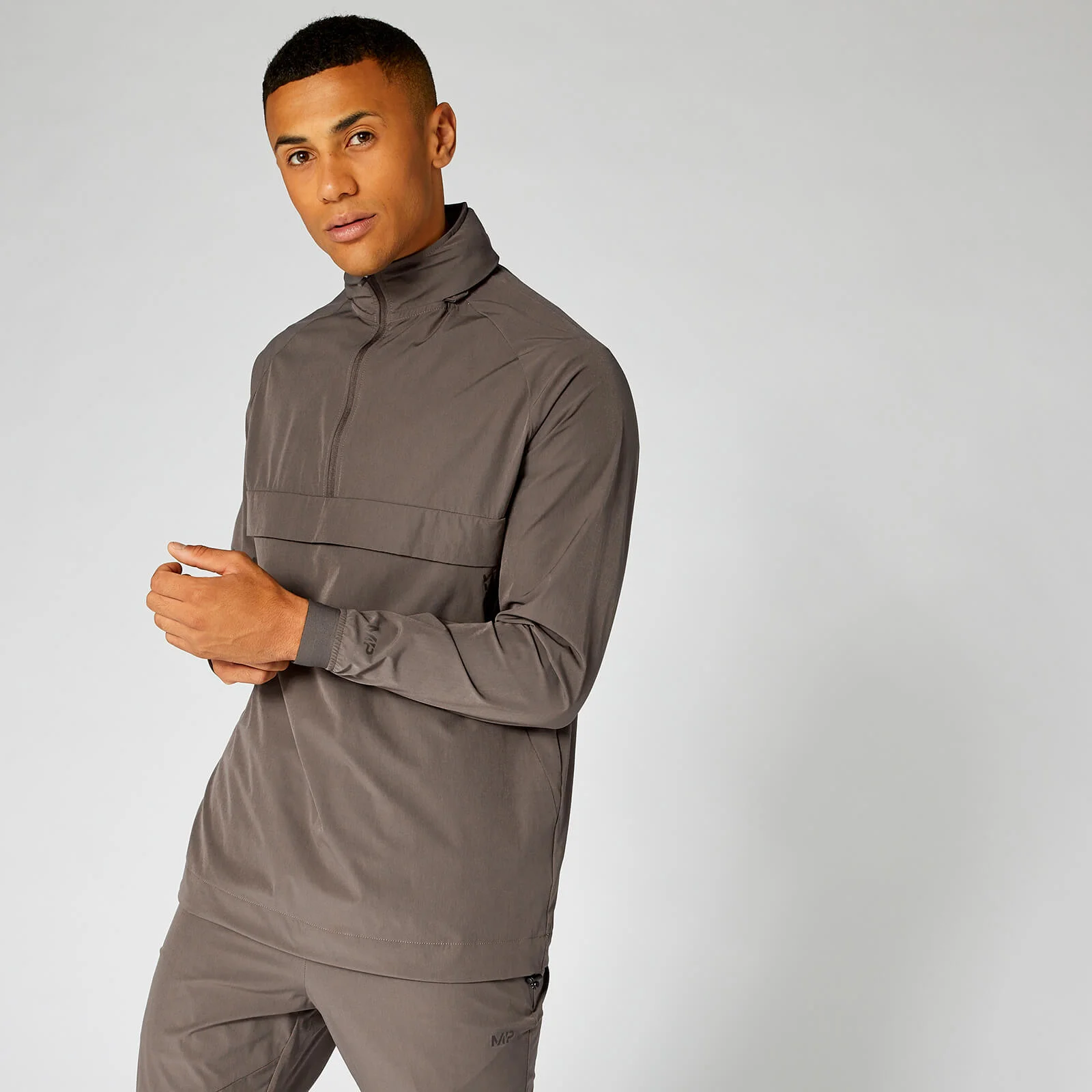 MP Men's Pace 1/2 Zip Pullover - Driftwood - XS Изображение 1