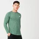 Performance Long Sleeve Top - Green Marl