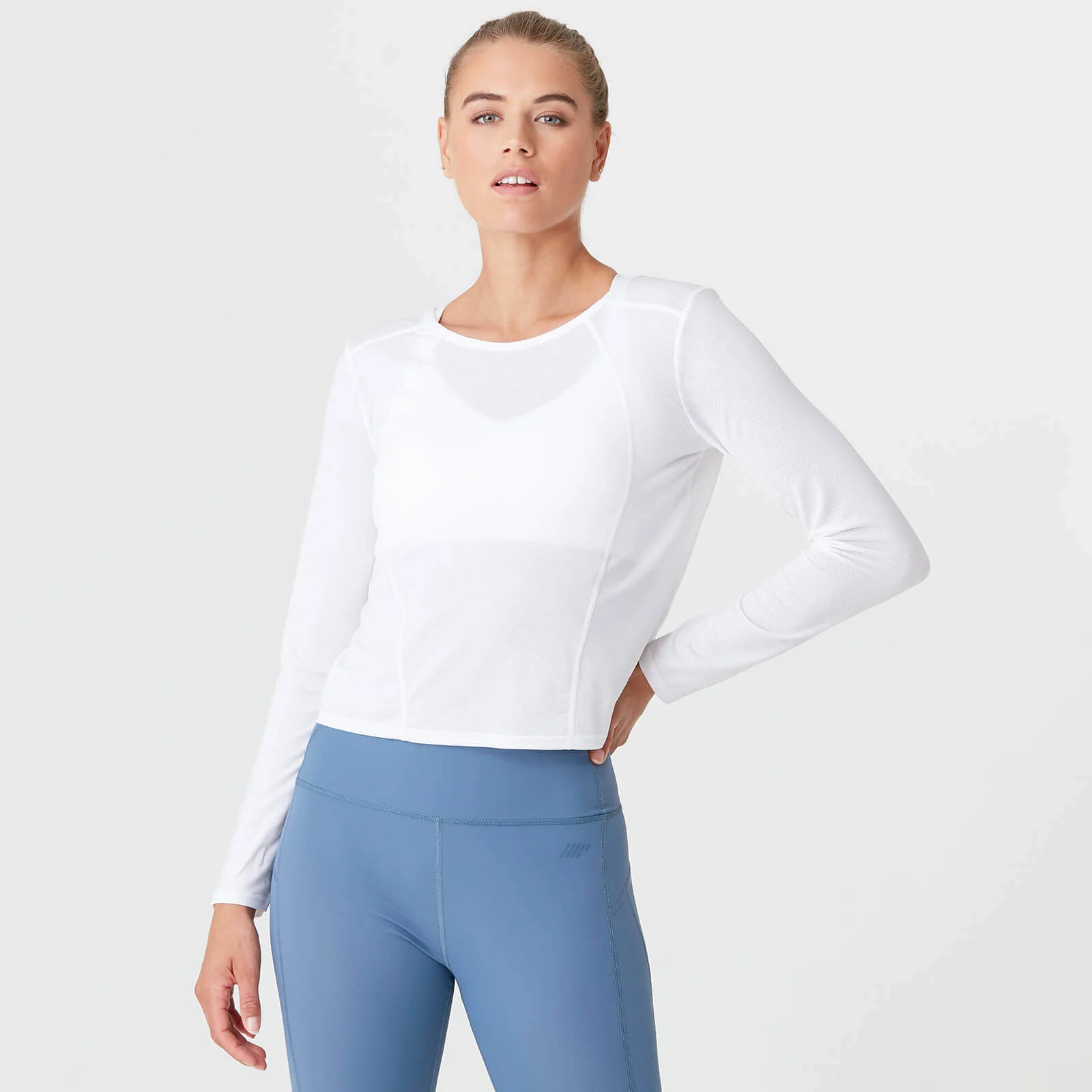 Myprotein Dry Tech Long Sleeve T-Shirt - White - XS Изображение 1