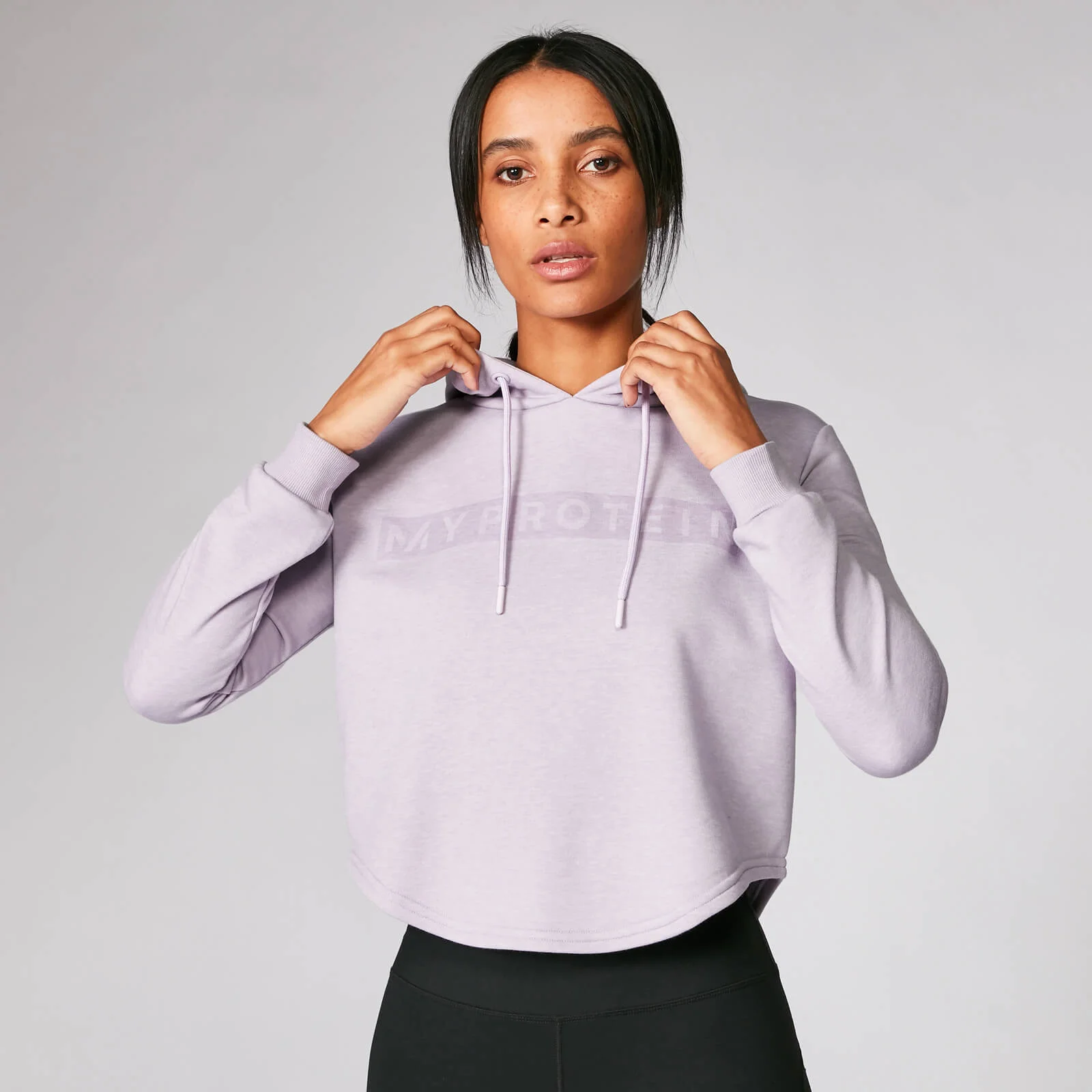 Myprotein The Original Cropped Hoodie - Soft Purple - XS Изображение 1
