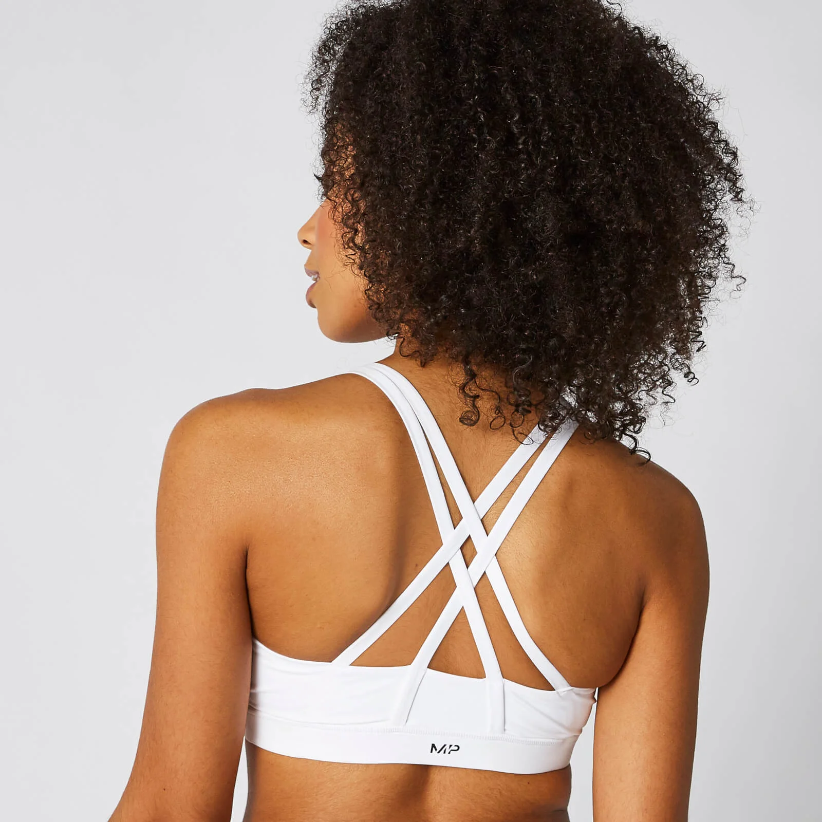 MP Women's Essentials Training Sports Bra - White - XS Изображение 1