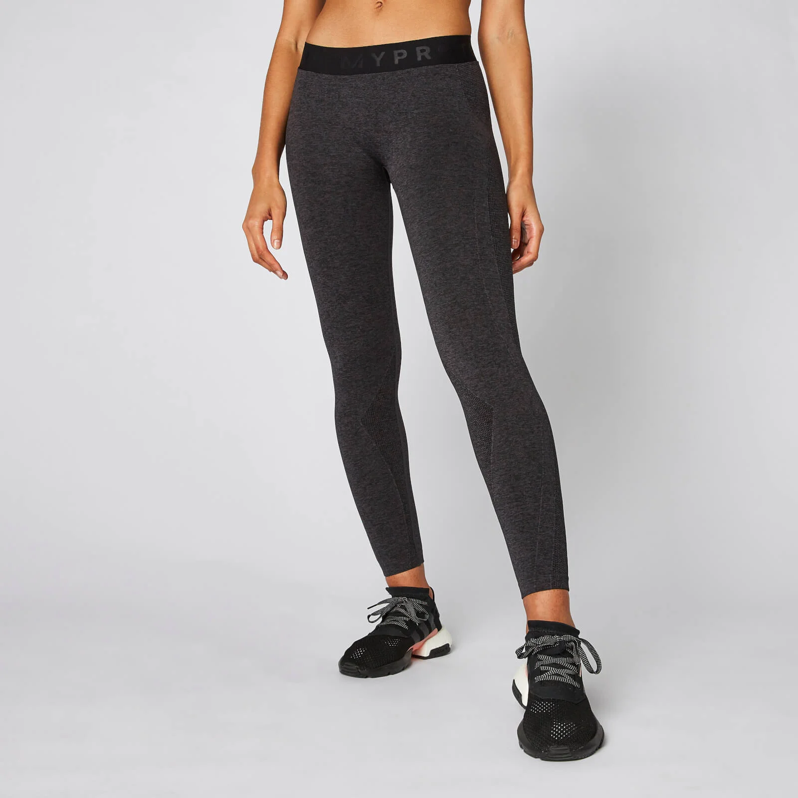 MP Women's Inspire Seamless Leggings - Black/Slate - XS Изображение 1