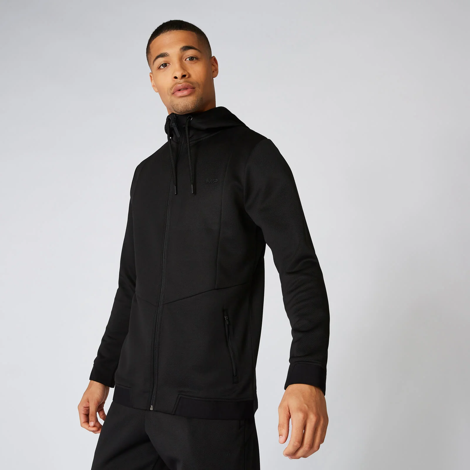 MP Luxe Therma Hoodie - Black - XS Изображение 1