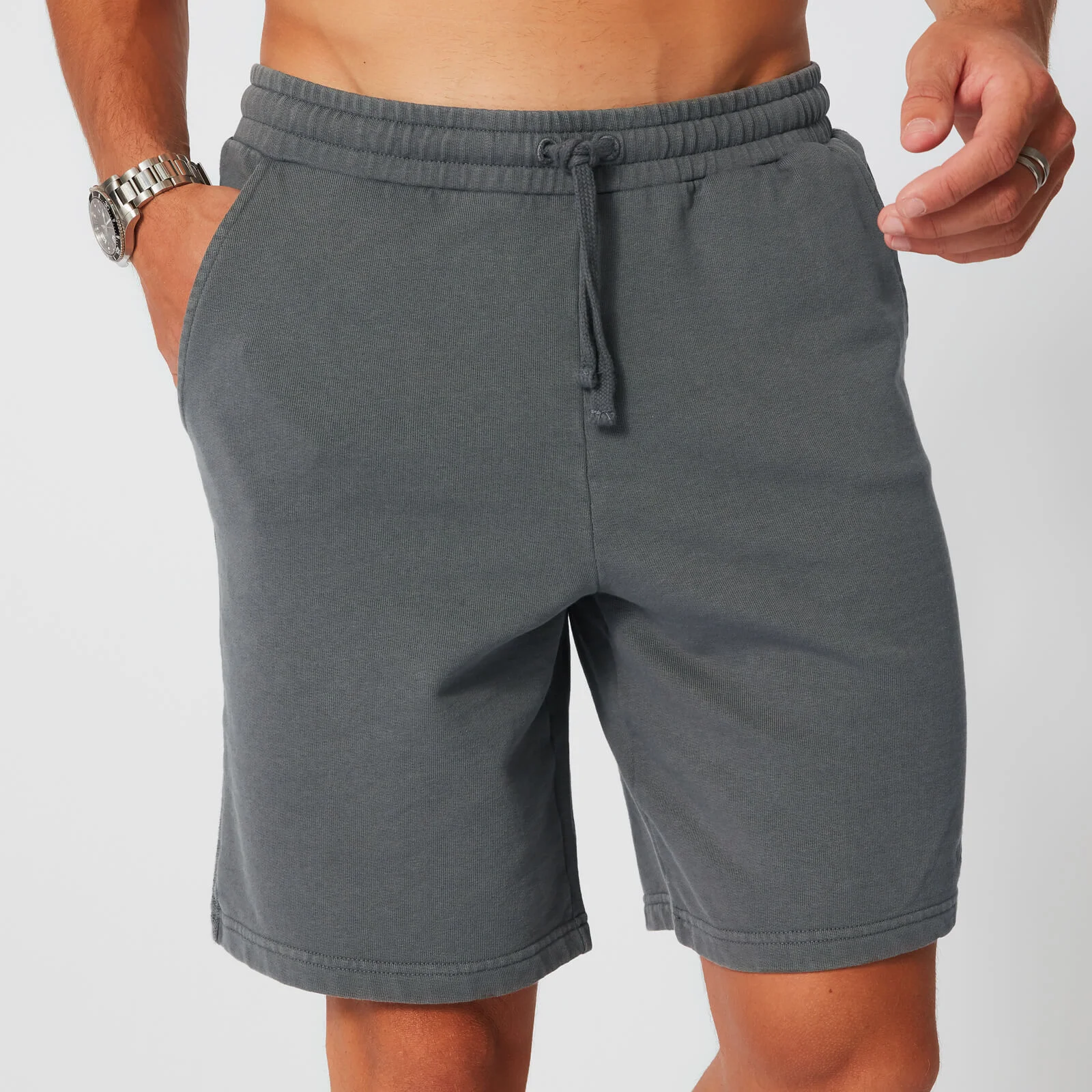 Washed Sweatshorts - Grey - XS Изображение 1
