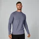 Luxe Classic Long Sleeve Crew - Blue