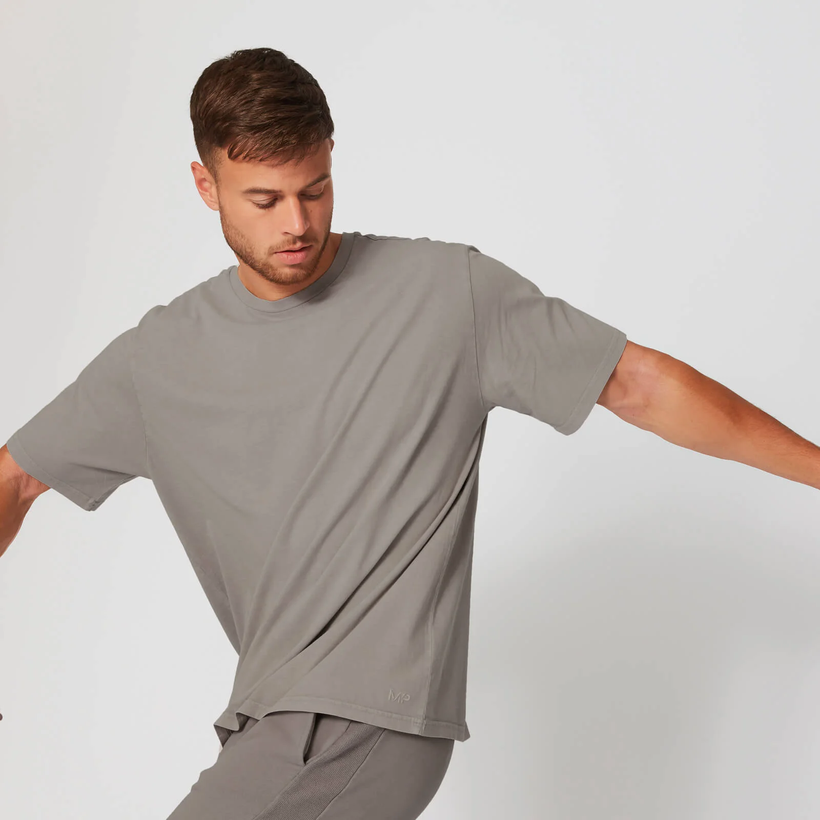 Washed T-Shirt - Brown - XS Изображение 1