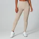 Power Mesh Leggings - Brown