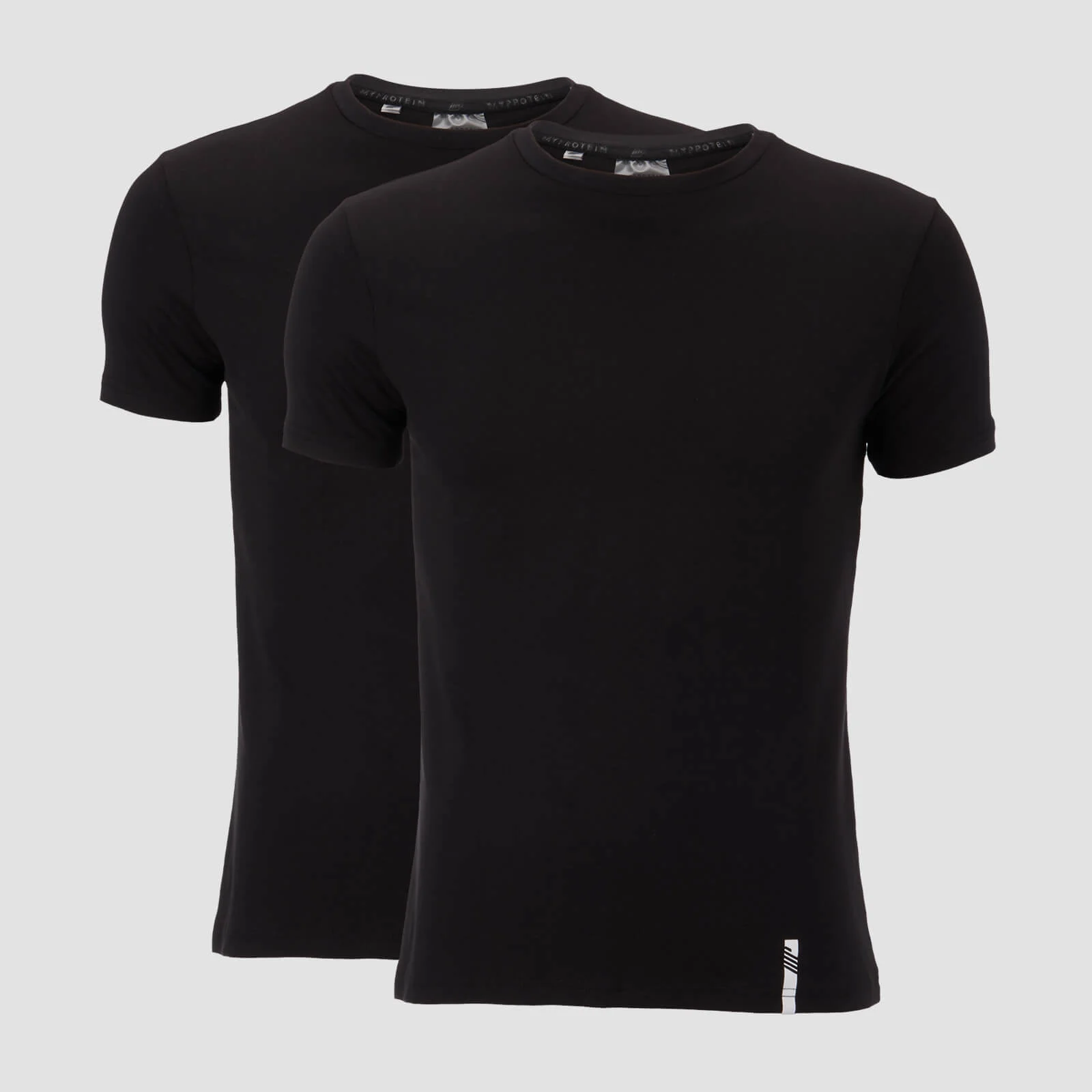 Luxe Classic Crew T-Shirt (2 Pack) - Black/Black - XS Изображение 1