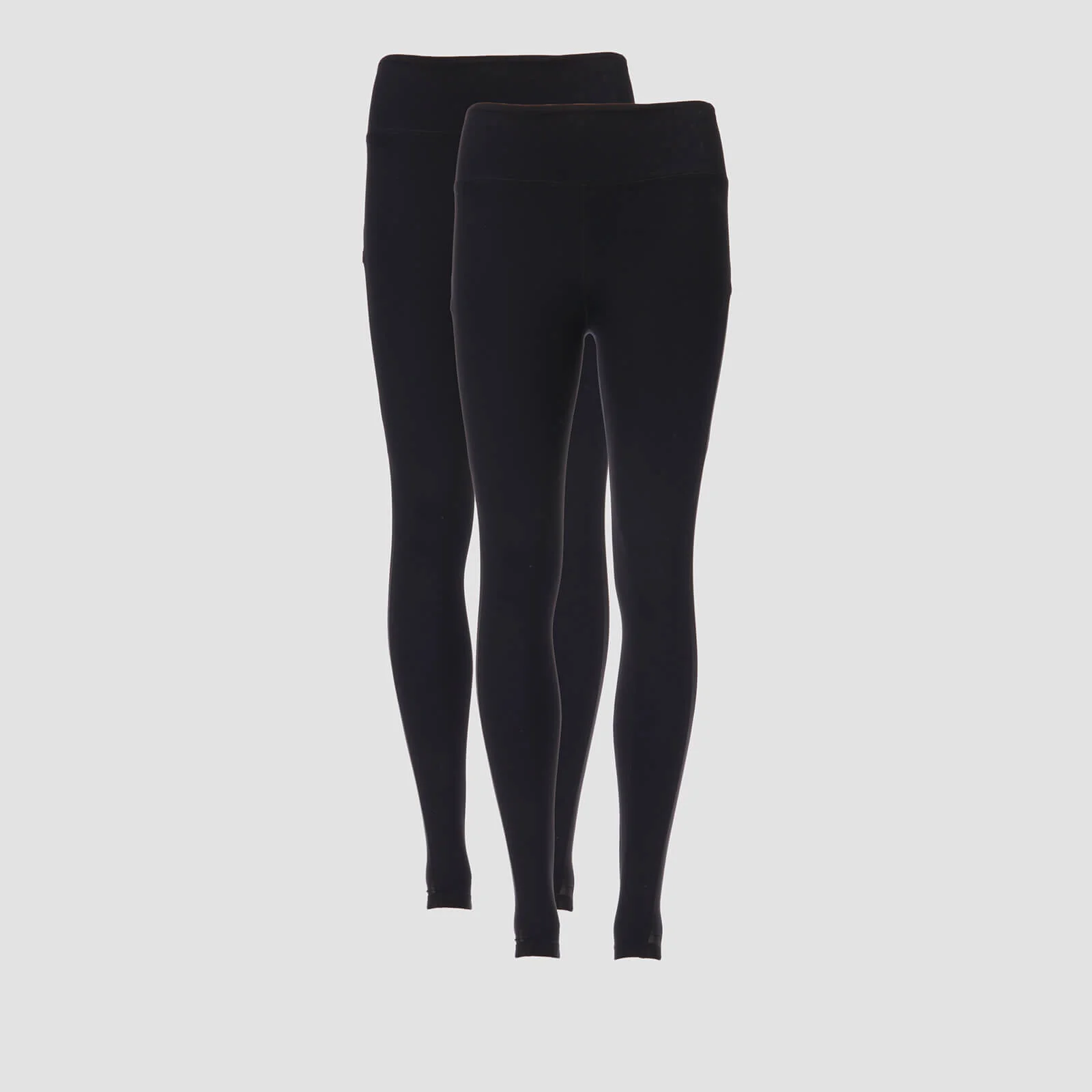 Power Mesh Leggings (2 Pack) - Black/Black - XS Изображение 1