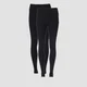 Power Classic & Mesh Leggings (2 Pack) - Black/Black