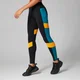 Power Colour Block Leggings - Black