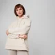 Sherpa Hoodie - Cream