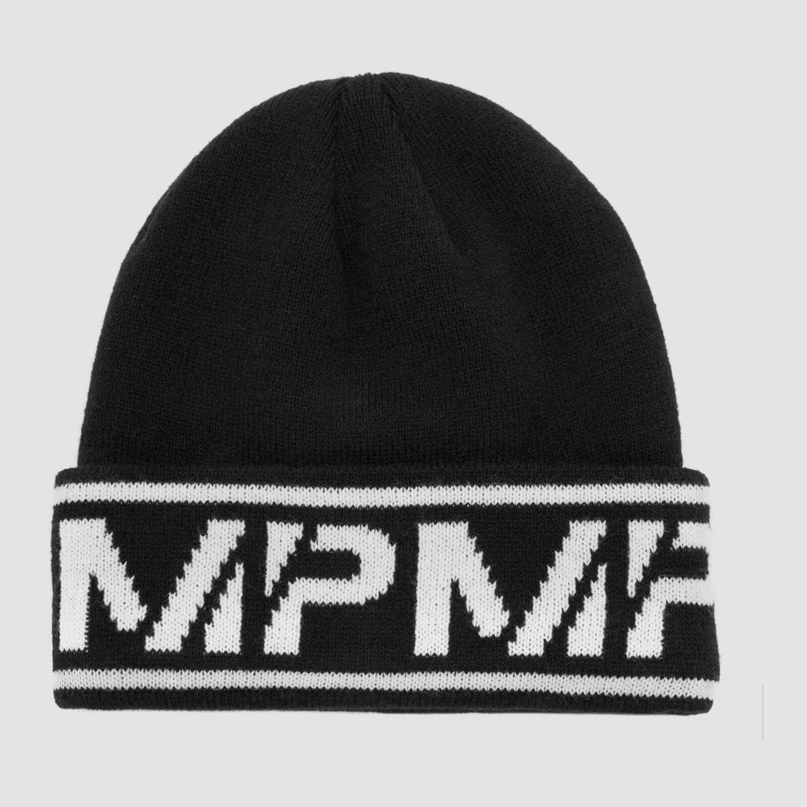 MP Logo Beanie Hat - Black Изображение 1