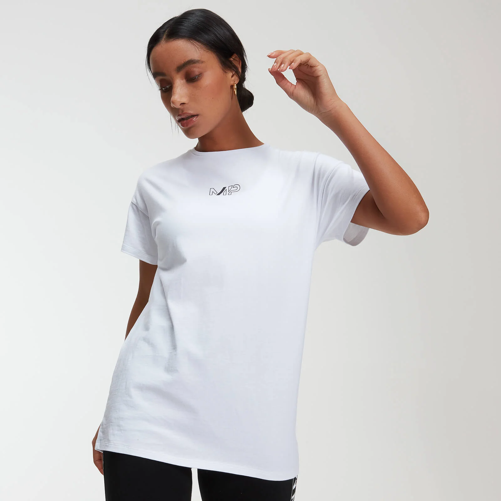 MP Power Women's Oversized T-Shirt - White - XS Изображение 1