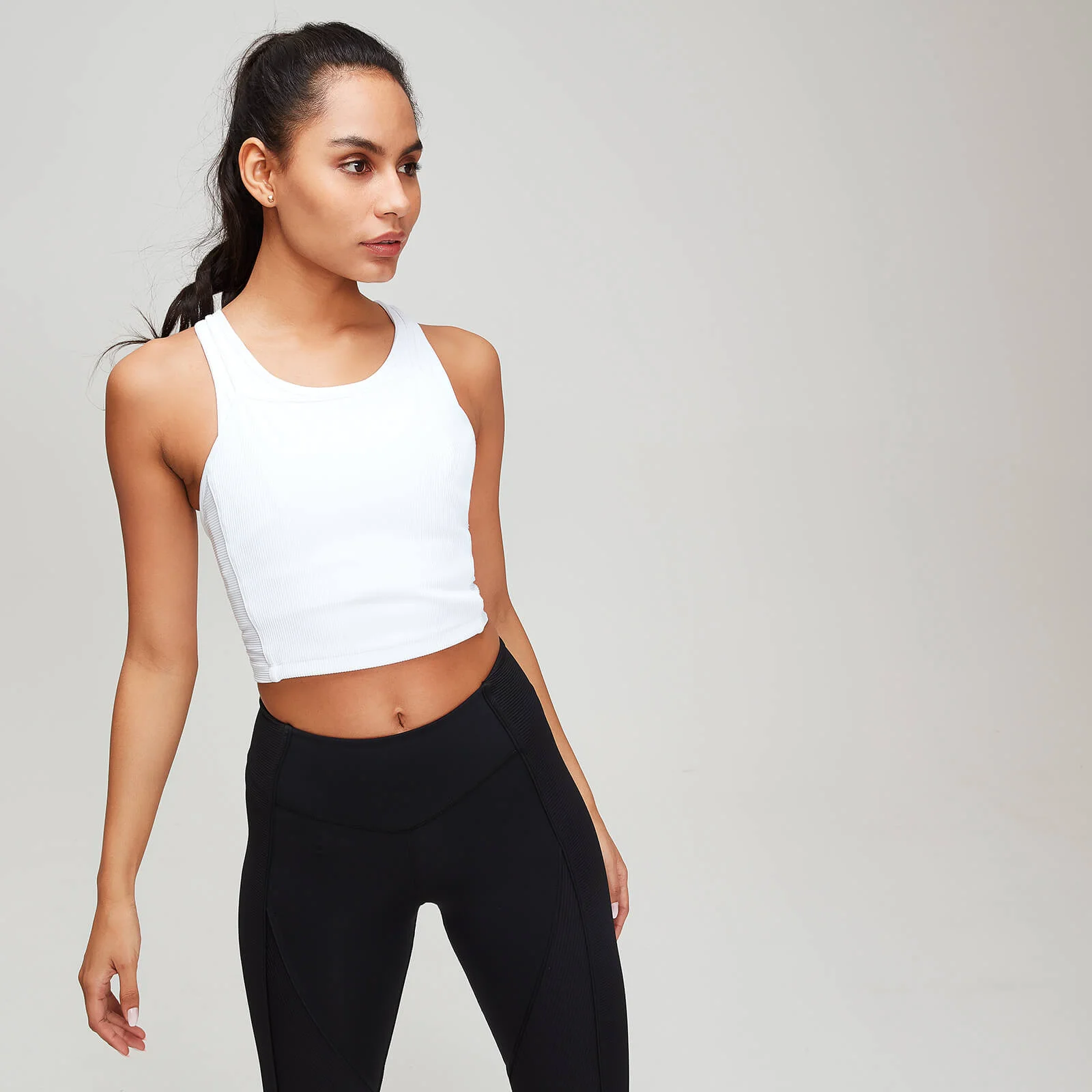 MP Textured Training Women's Vest - White - XS Изображение 1