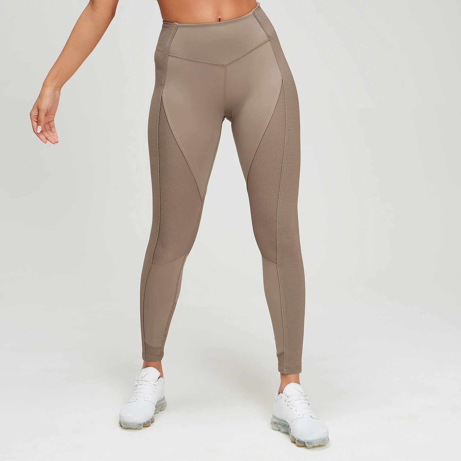 MP Women's Textured Training Leggings - Praline - XS Изображение 1