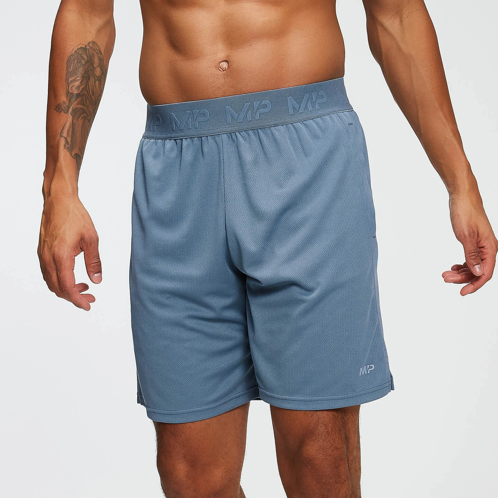 MP Men's Essentials Training Shorts - Washed Blue - XS Изображение 1
