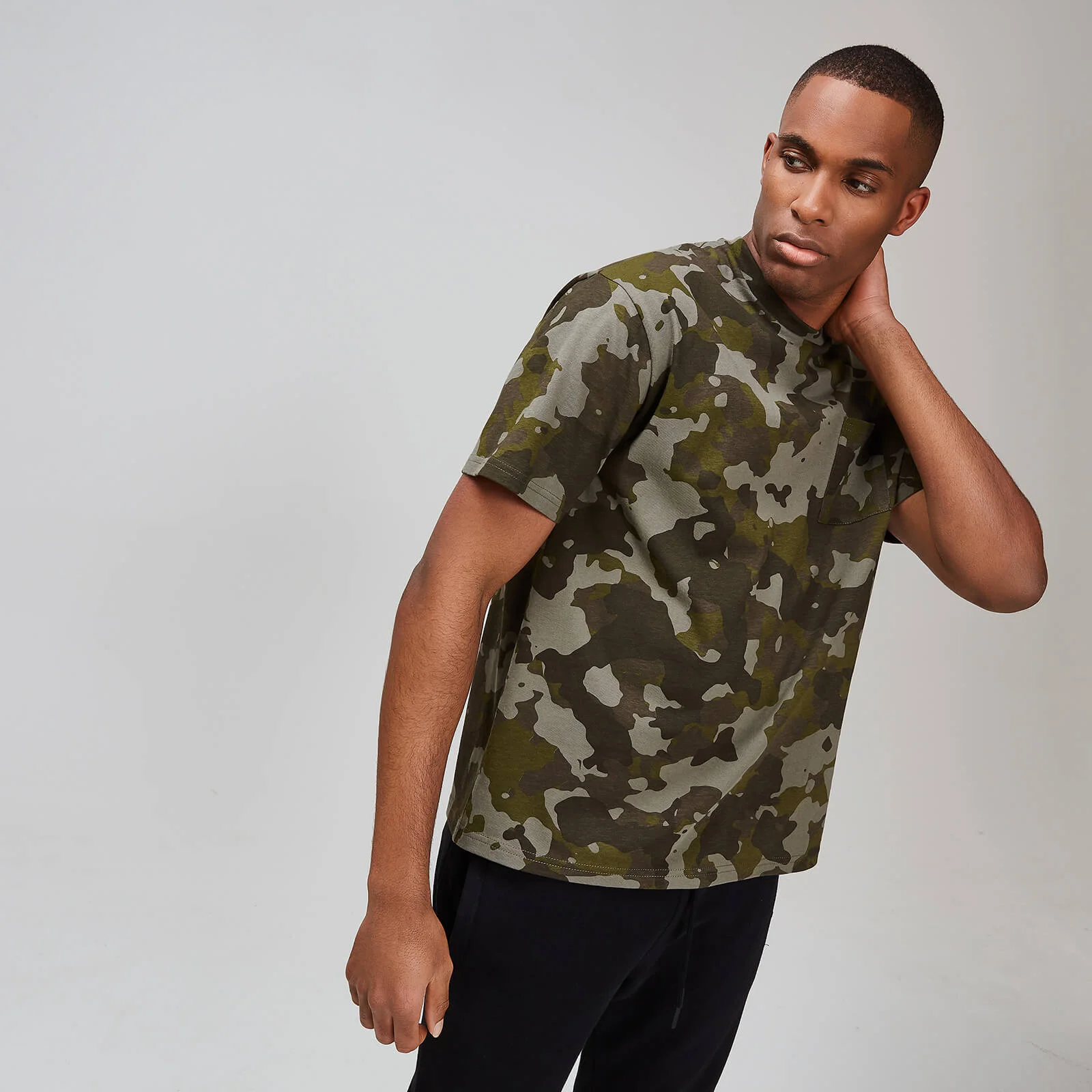 MP Men's Rest Day Pocket Stitch T-Shirt - Camo - XS Изображение 1