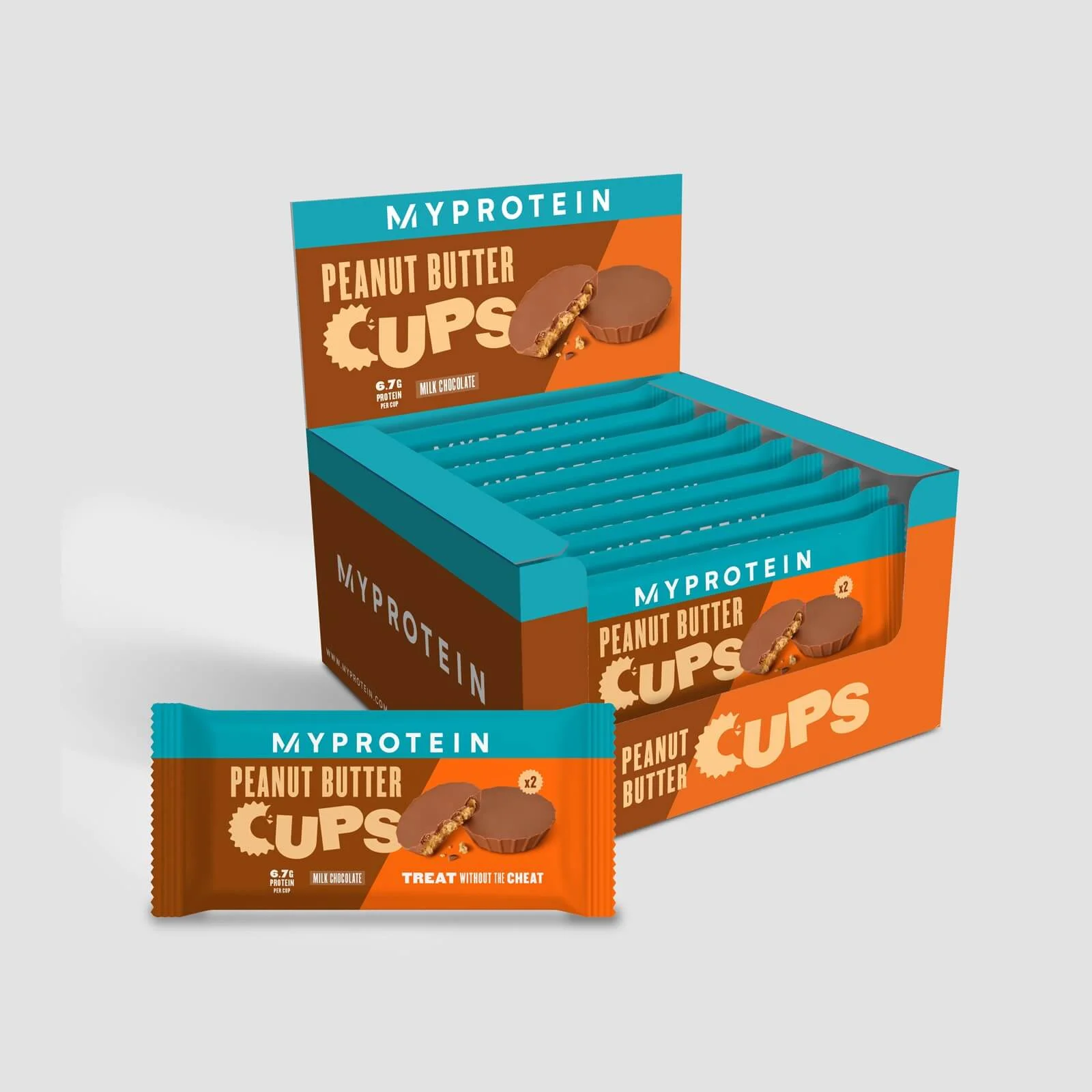 Peanut Butter Cups - 10 x 42g - Млечен шоколад Изображение 1