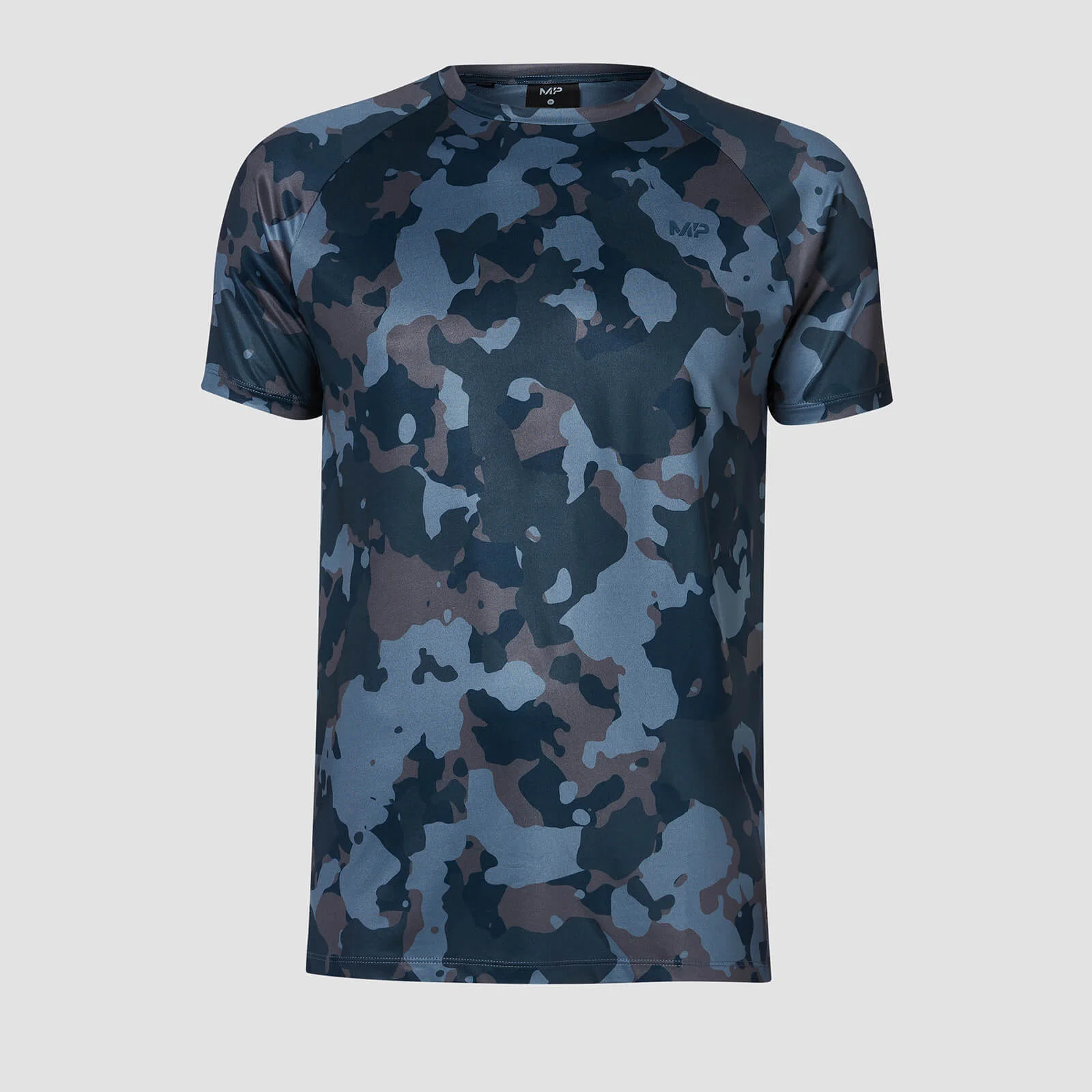 MP Men's Training Camo T-Shirt - Washed Blue - XS Изображение 1