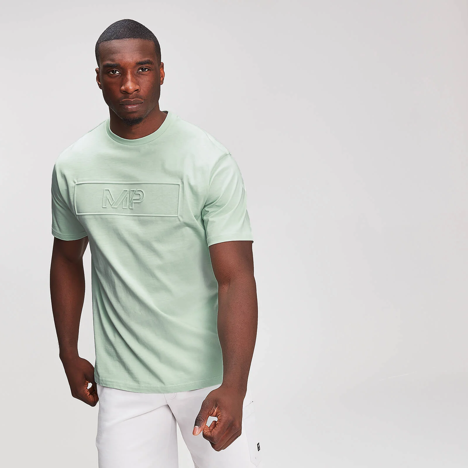 MP Men's Graphic Embossed T-Shirt - Mint - XS Изображение 1