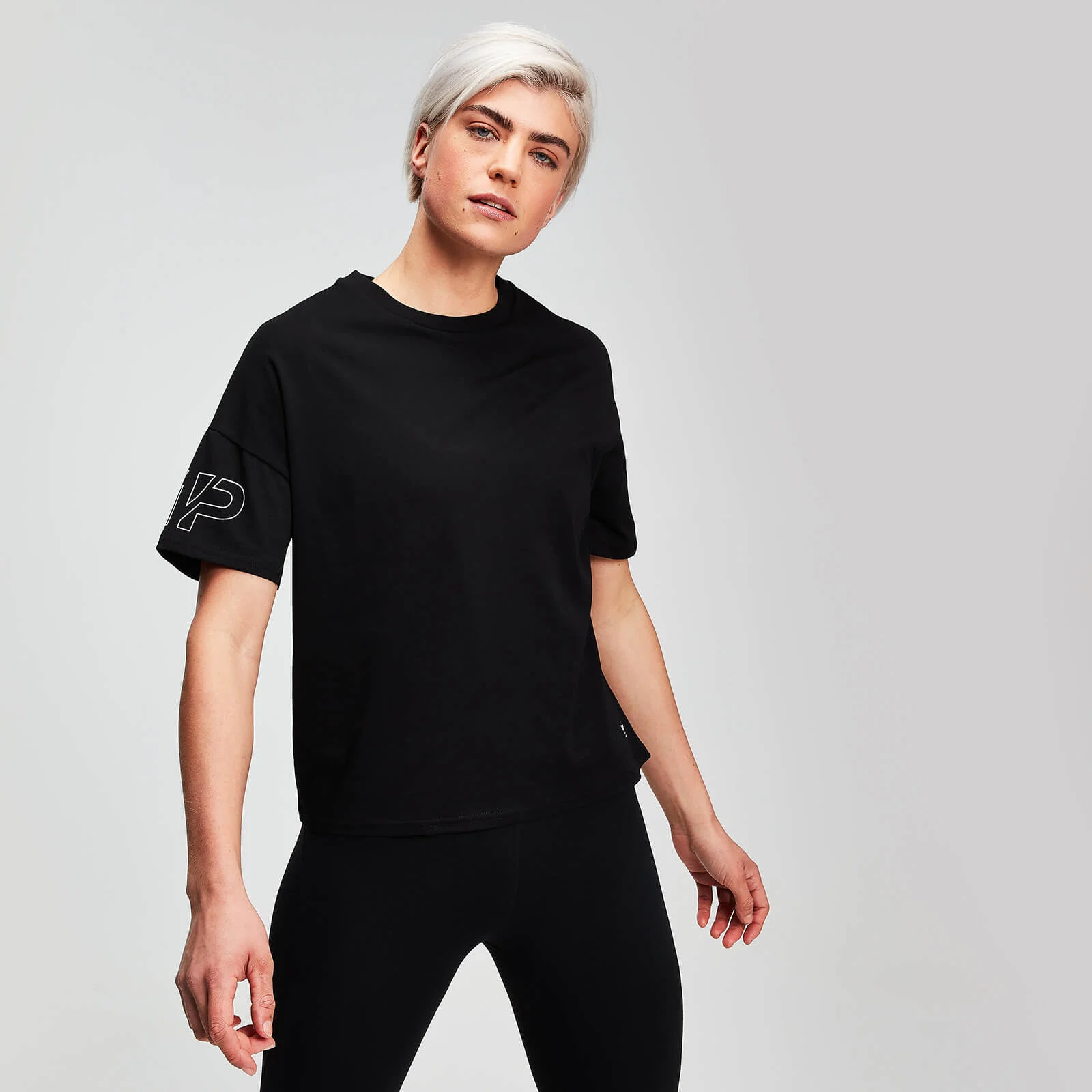 MP Women's Power T-Shirt - Black - XS Изображение 1