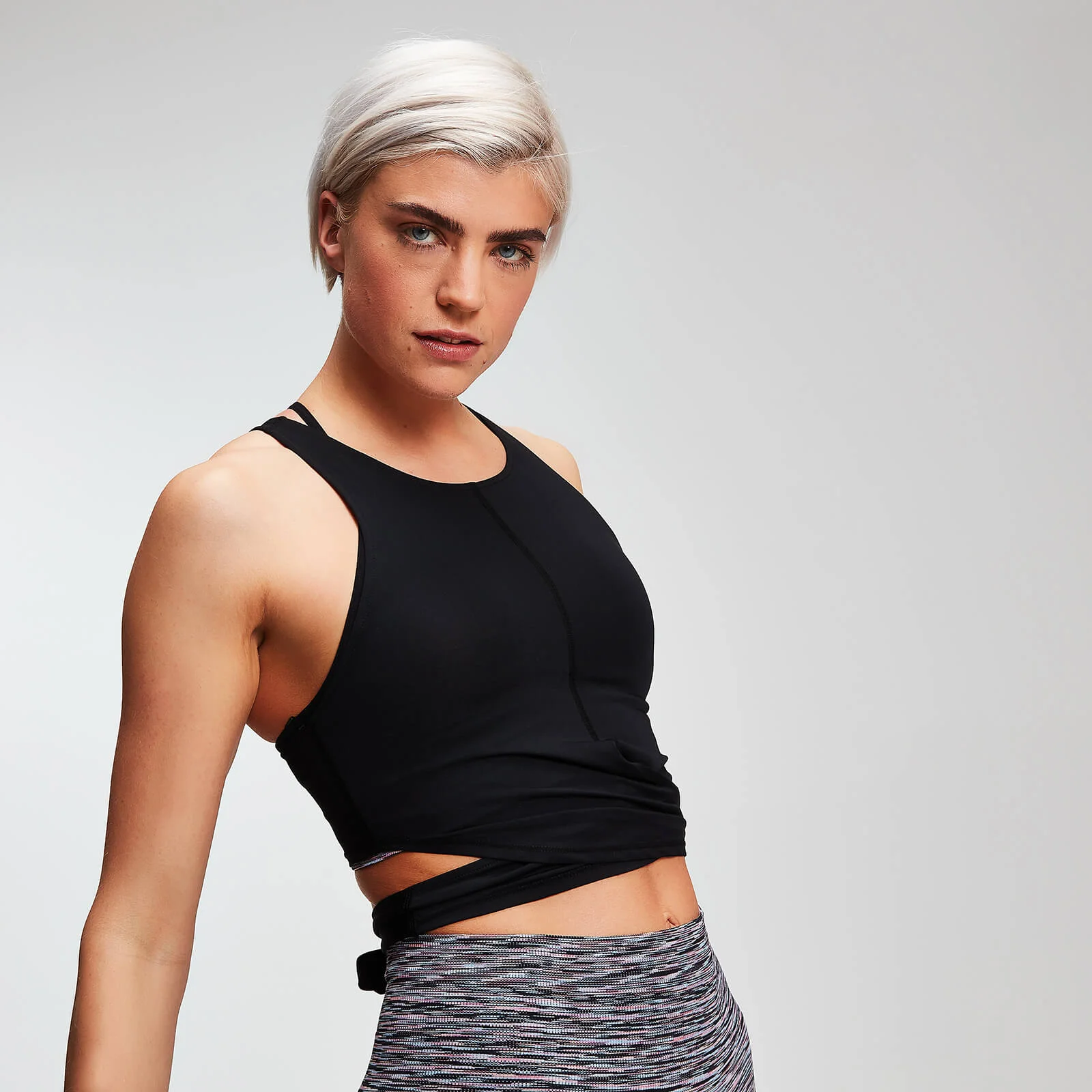 MP Women's Power Tie Around Vest - Black - XS Изображение 1