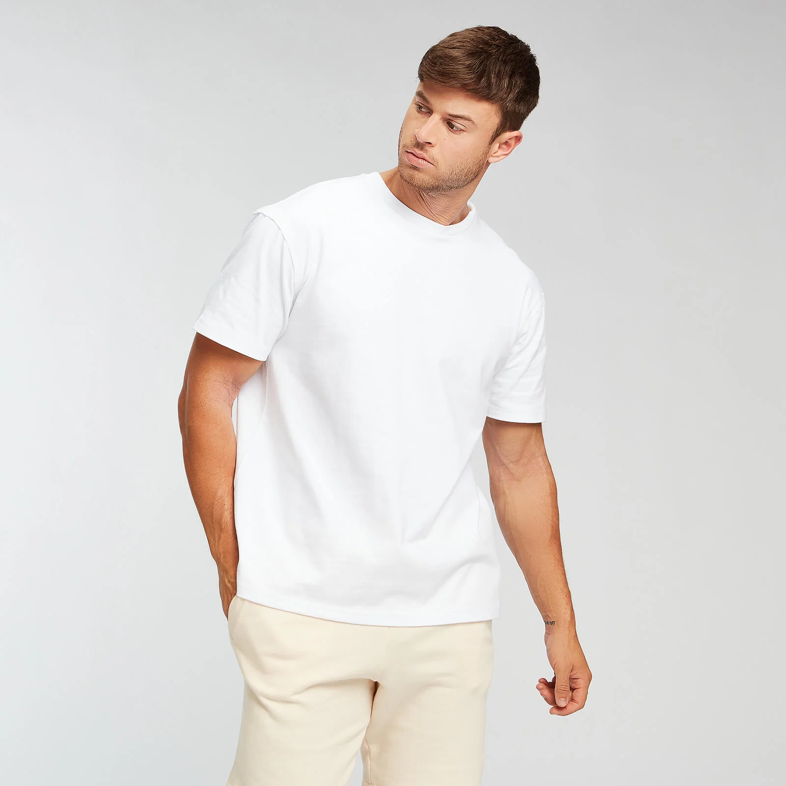 MP Men's A/WEAR T-Shirt - White - XS Изображение 1