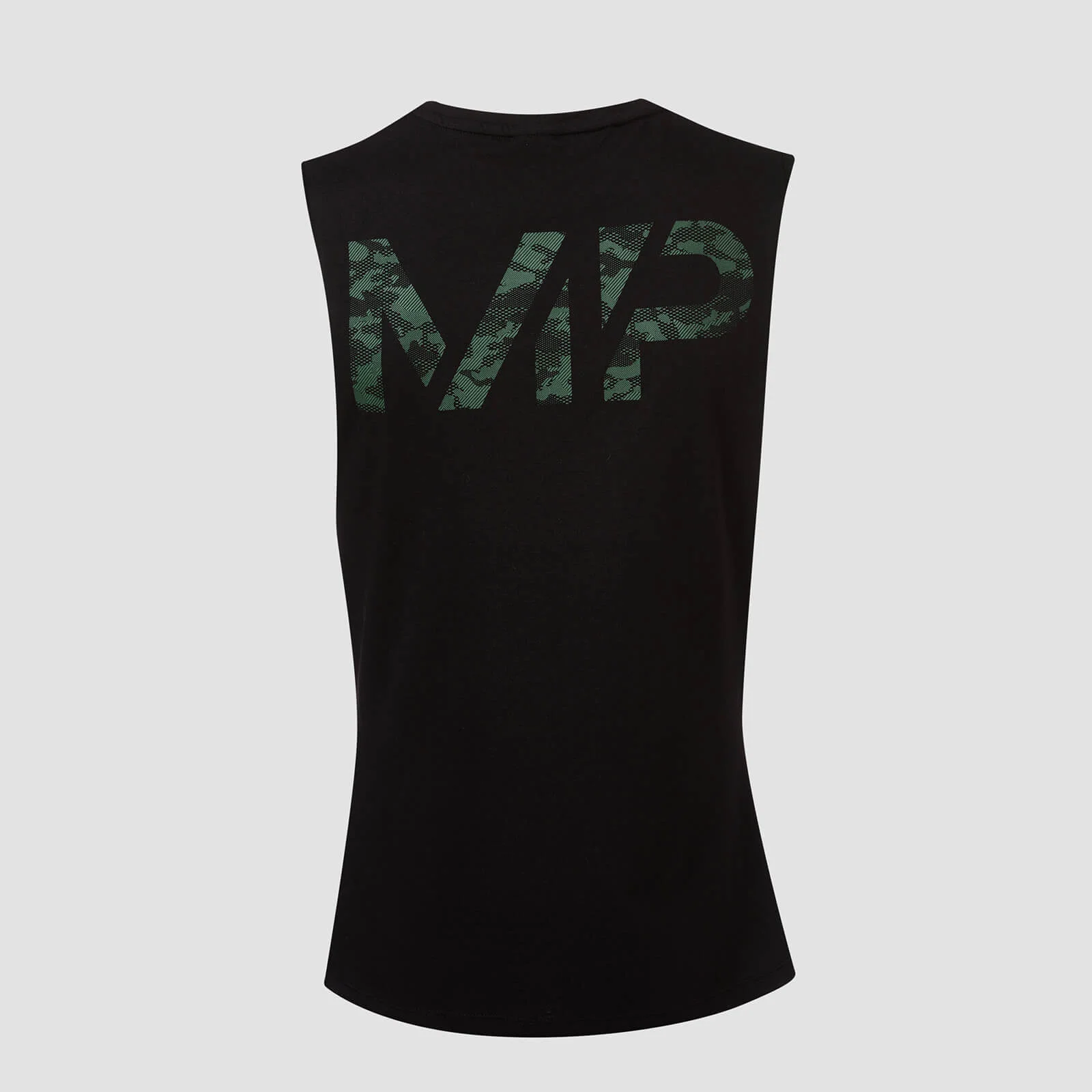 MP Men's Geo Camo Tank - Black/Green - XS Изображение 1
