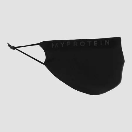 Myprotein Маска за лице със сменяем филтър - черна