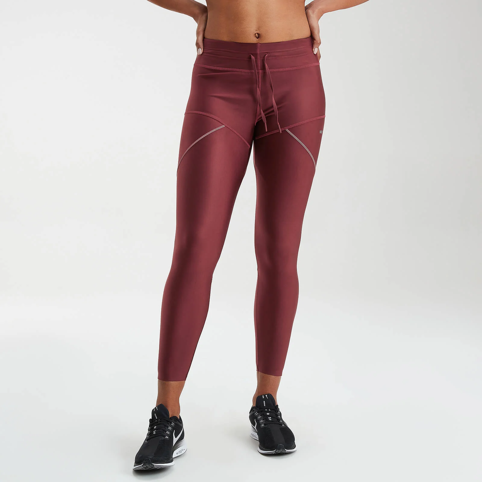 MP Women's Velocity Leggings- Claret - XS Изображение 1