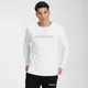 MP Men's Outline Graphic Long Sleeve Top - White