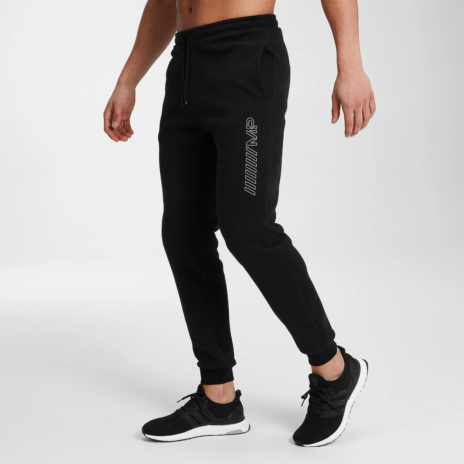 MP Men's Outline Graphic Joggers - Black - XXS Изображение 1