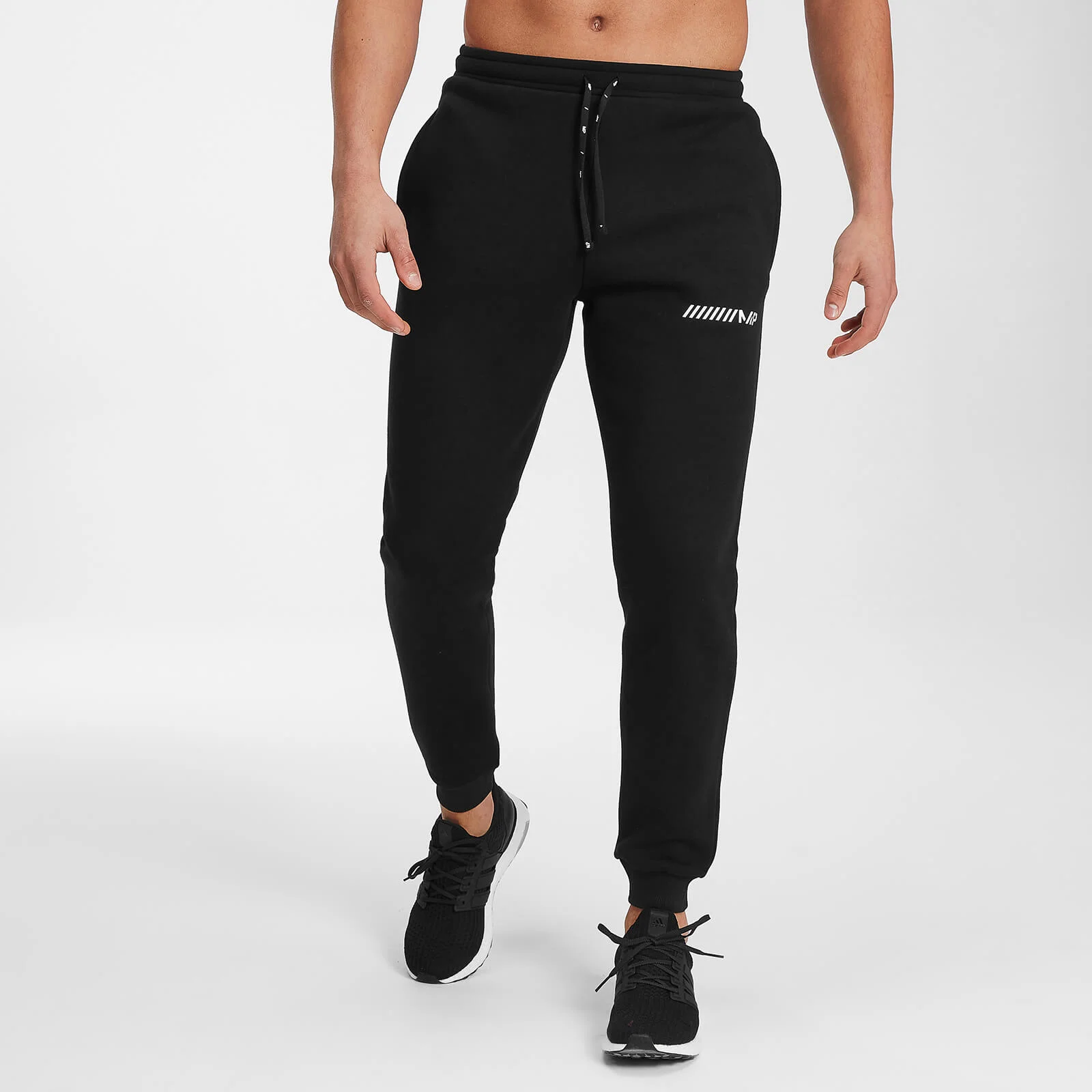 MP Men's Contrast Graphic Joggers - Black - XXS Изображение 1