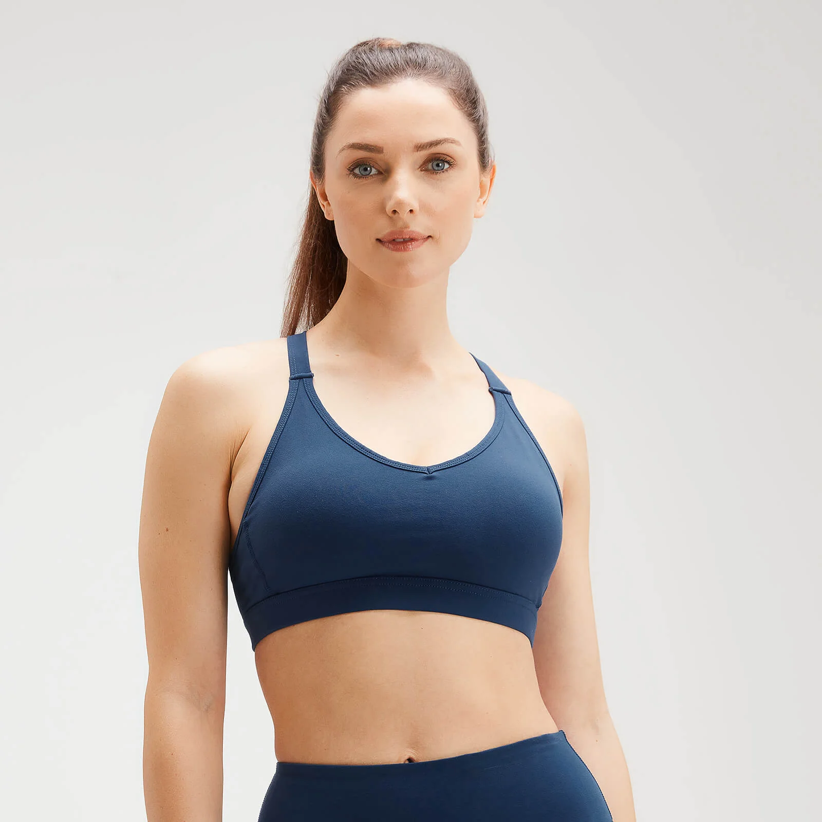 MP Women's Power Mesh Sports Bra - Dark Blue - XS Изображение 1