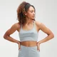 MP Women's Outline Graphic Bra - Grey Marl