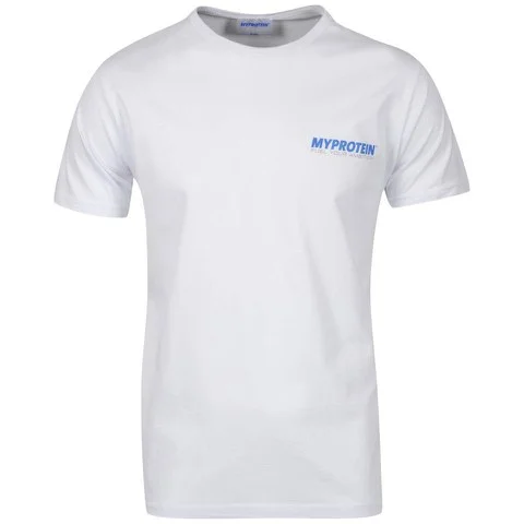 Myprotein мъжка тениска с къс ръкав  – Бяла