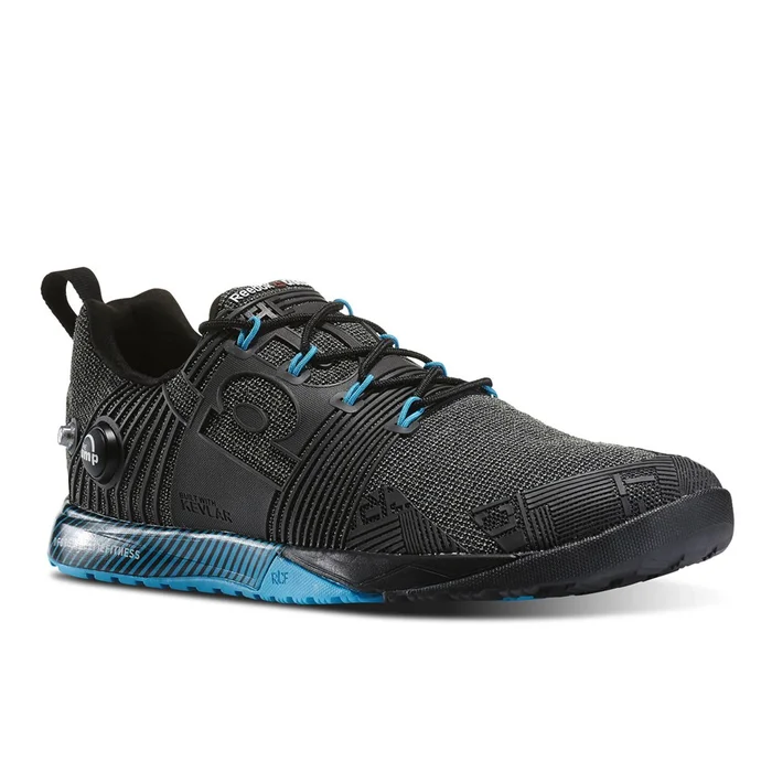 Reebok Crossfit Nano Pump Fusion Trainers - Black/Blue