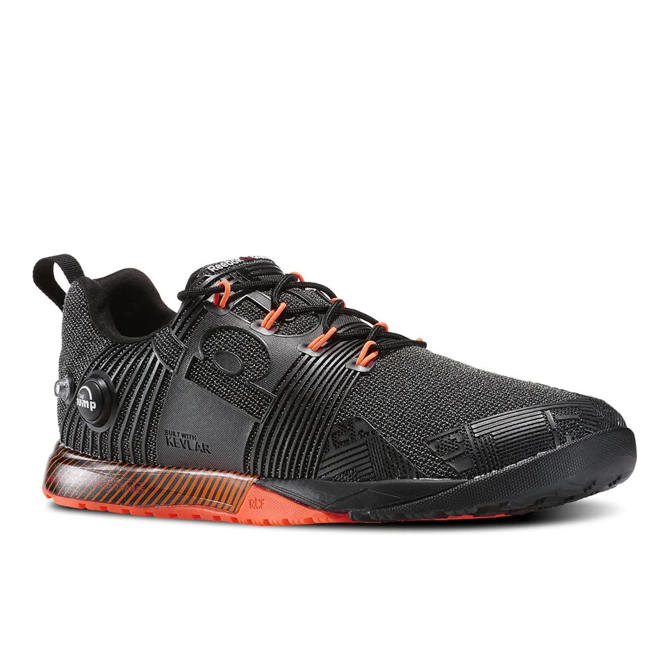 Reebok CrossFit Nano Pump Fusion Trainers - Black/Orange Изображение 1