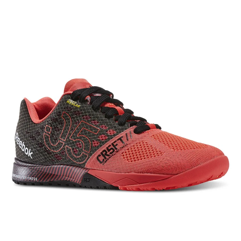 Reebok Women's Crossfit Nano 5.0 Trainers - Neon Cherry/Black Изображение 1